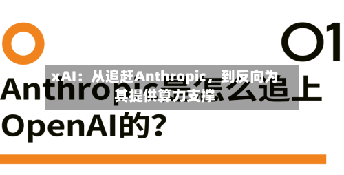 xAI：从追赶Anthropic，到反向为其提供算力支撑-第3张图片