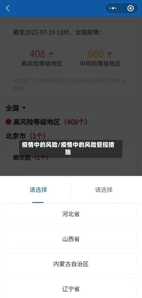 疫情中的风险/疫情中的风险管控措施-第2张图片